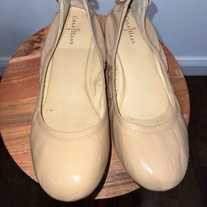 Cole Haan beige flats